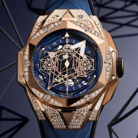 hublot big bang sang bleu|Hublot sang bleu for sale.